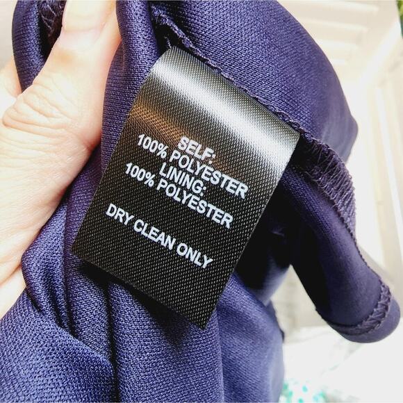 LULU'S NAVY PLEATED CRISS CROSS ADJ STRAPE DRESS SIZE LARGE NEW - Picture 9 of 9